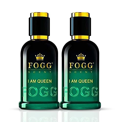 FOGG Scent I Am Queen Perfume For Women, Long-Lasting, Fresh & Powerful Fragrance, Eau De Parfum - 2 X 100Ml (Pack Of 2) - Spray