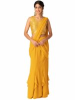 Indya Women's Georgette Sarees