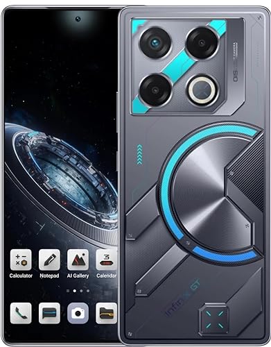 Infinix GT 20 Pro 5G (Mecha Blue, 8GB RAM, 256GB Storage) | Up to 16GB Extented RAM | 6.78" AMOLED Display | 108MP+2MP+2MP | 32MP Front Camera | MediaTek Dimensity 8200 Processor | 45W Fast Charging