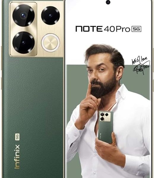 Infinix Note 40 Pro 5G (Vintage Green, 256 GB) (8 GB RAM)