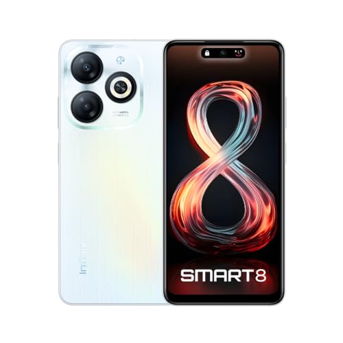 Infinix Smart 8 HD, Galaxy White (3GB, 64GB)