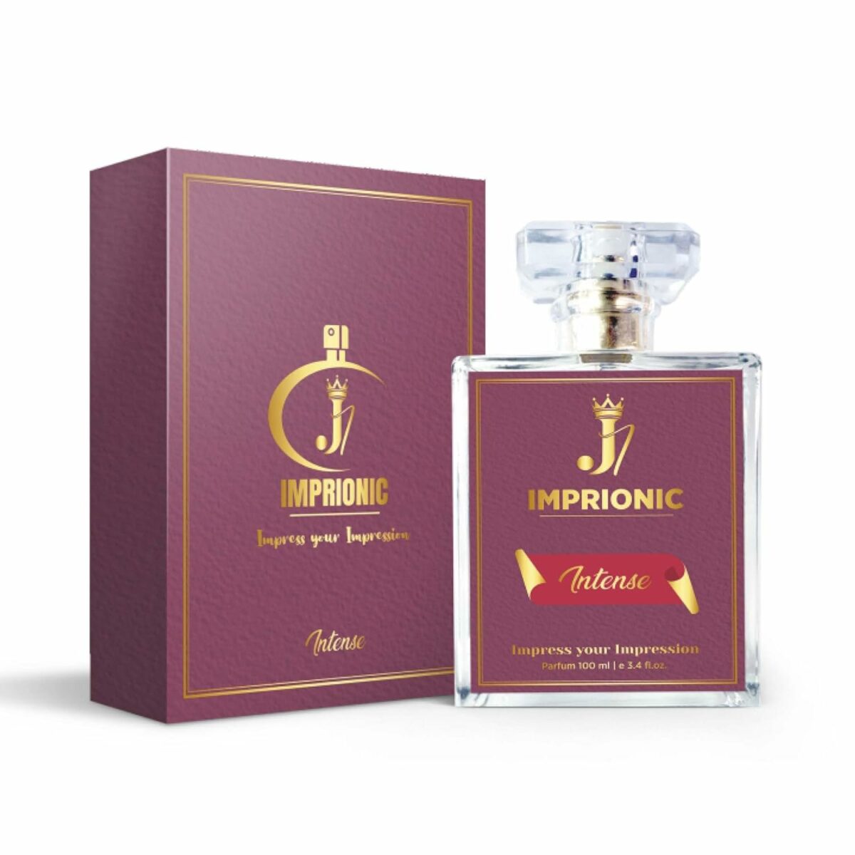 Intense - IMPRIONIC perfumes by JAVA IMPRESSION |For Women | Long Lasting |Best Gift for Romantic & Loved Night | Luxury Collection|Best Gift for Her | 100 ml parfum