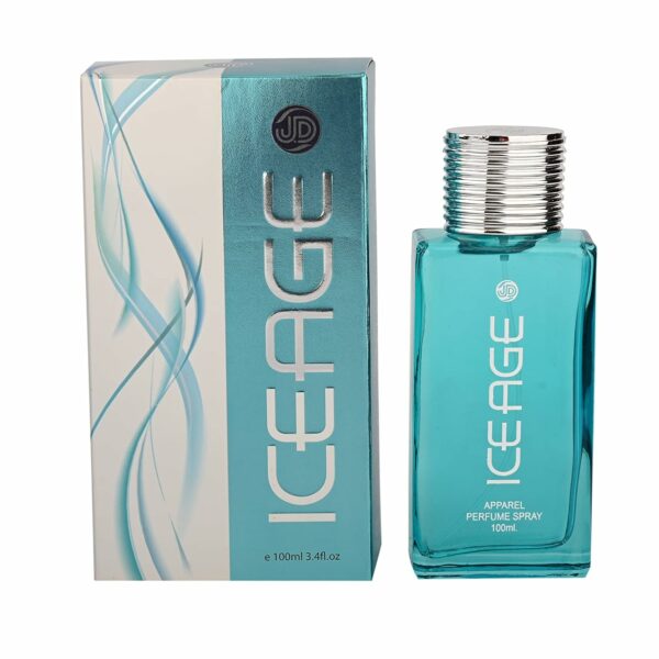 JD INTERNATIONAL ICEAGE Apparel Unisex Perfume with Long Lasting Fragrance - 100 ml |Perfume for Men & Women