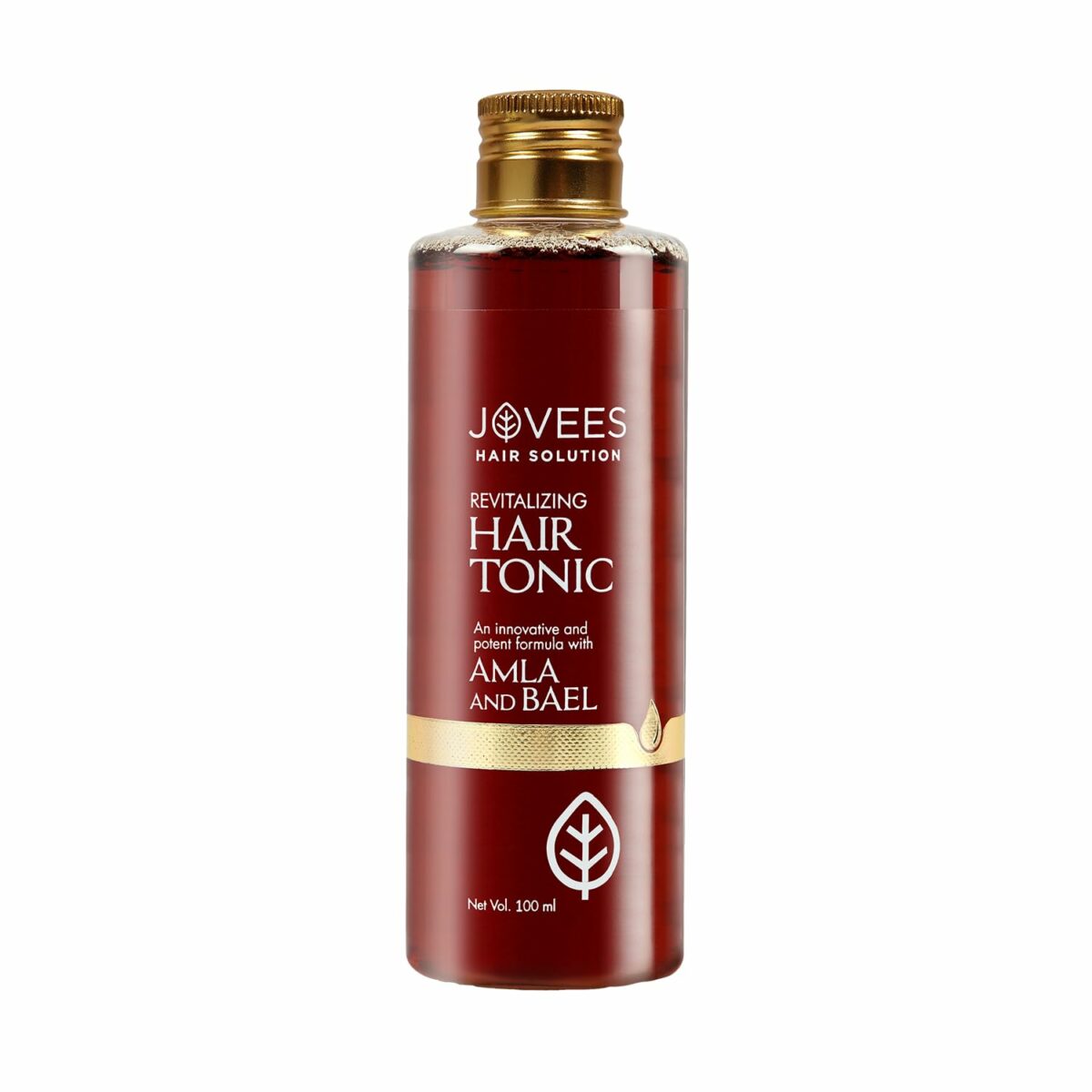 Jovees Herbal Revitalising Amla & Bael Hair Tonic | Gives Long, Strong & Thick Hair | For All Hair Types 100ml