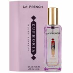 La French Euphoria Perfume for Men and Women 20ml | Intense Eau de Parfum | Unisex Perfume | Premium Long Lasting Luxury Fragrance | Luxury Perfume Gift Ideal for Both Men and Women.