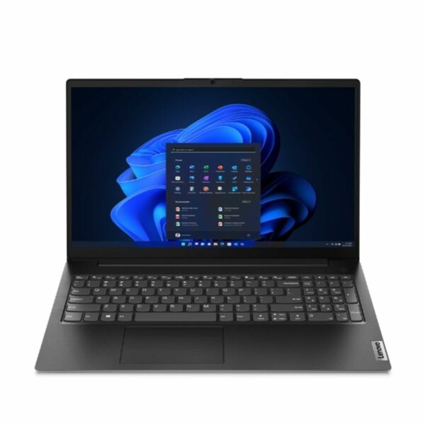 Lenovo V15 Intel Celeron n4500 FHD 15.6 inch Laptop / 8GB DDR4 Ram and 256GB NVME SSD/Intel UHD Graphics/Windows 11 & MS-Office/Privacy Shutter/Black / 1.6kg / 1 Year Brand Warranty