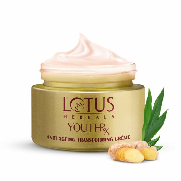 Lotus Herbals Youth Rx Anti-Aging Skin Care Range Lotus Herbals Youth Rx Anti-Aging Transforming Cream Spf 25, Pa +++- 50G, As Shown Picture (Lhr419050)