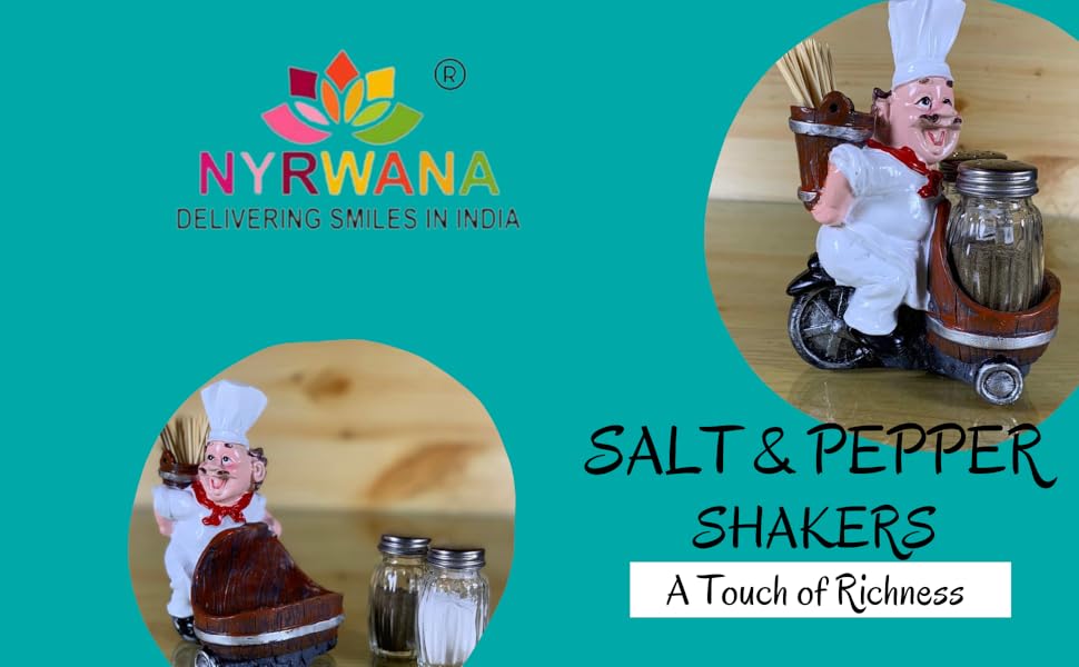 Salt & Pepper Shaker Set