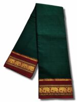 Narayanpet Pure cotton saree with Running Blouse piece For Womens Single Elephant Border