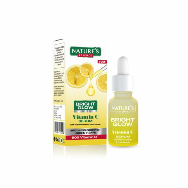 Nature's Essence Bright Glow Vitamin C Serum, 12ml