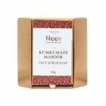 Neev Kumkumadi Face Scrub Soap -Brightens and Smoothens Skin for a Radiant Glow