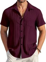 NexaFlair Casual Shirt for Men||Popcorn Shirt for Men||Spread Collar|| Men Stylish Shirt