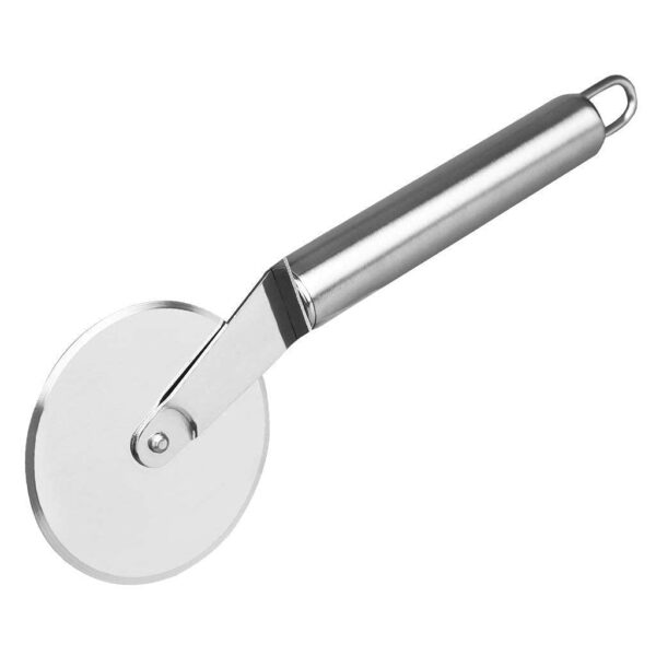 Nexeller Stainless Steel Pizza Cutter- Multipurpose Pizza Cutting, Kitchen Cutter for Home-Kitchen, Sandwich & Pastry, Cake Cycle Cutter, Wheel Type Cutter, Restaurant roll Cutting Wheel (Pack of 1)