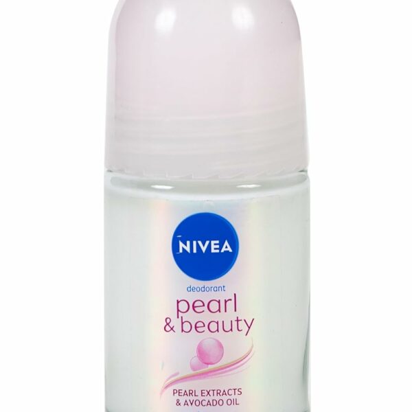 Nivea Women Deodorant Roll On, Pearl & Beauty, For Smooth & Beautiful Underarms, 48H Protection, 25 ml