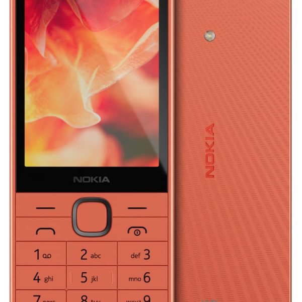 Nokia 220 4G | All-new Classic Keypad Phone with Dual SIM, Built-in UPI App, Wireless FM Radio, MP3 Player, Bluetooth & USB Type C | Peach