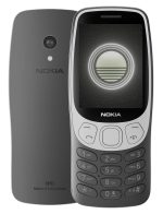 Nokia 3210 4G | All-new Classic Keypad Phone with Dual SIM, YouTube, Scan & Pay UPI, Rear Camera, Wireless FM Radio, MP3 Player, Bluetooth & USB Type C | Grunge Black