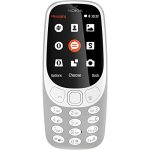 Nokia 3310 Dual SIM Keypad Phone with MP3 Player, Wireless FM Radio and Rear Camera | Grey