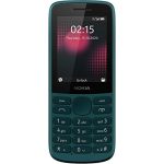 Nokia (Renewed) 215 4G Dual SIM 4G Phone with Long Battery Life, Multiplayer Games, Wireless FM Radio and Durable Ergonomic Design – Cyan Green_124.7 x 51.0 x 13.7 mm