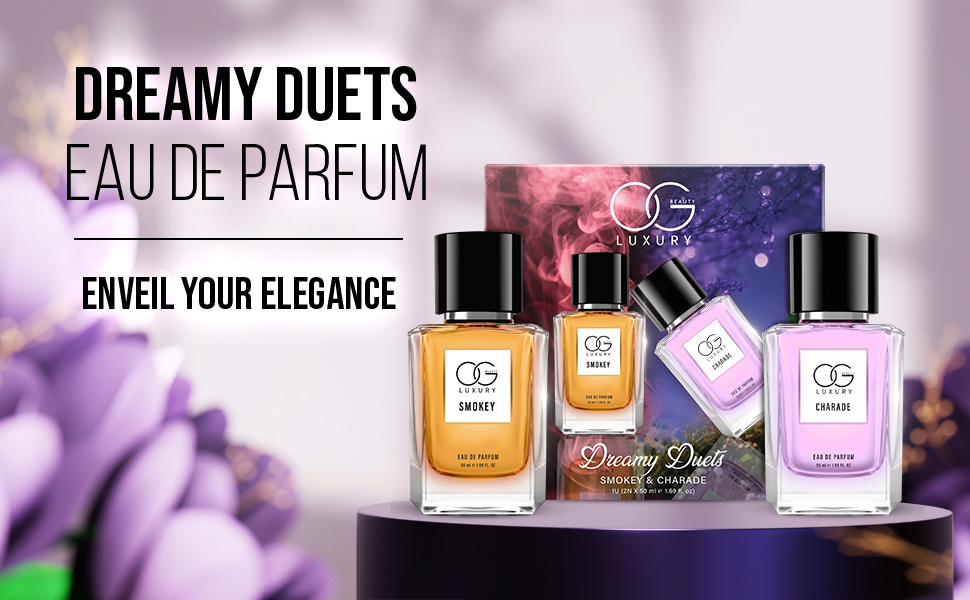 OG Beauty Luxury Dreamy Duets: Charade & Smokey Fragrance Set