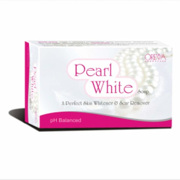 Oreva Dermacare Pearl White Soap Skin Whitener & Scar Remover (Pack of 3)