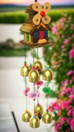 PARADIGM PICTURES fengshui Wind Chimes for Home Balcony Bedroom || Home Decoration Items (House Wind Chime)