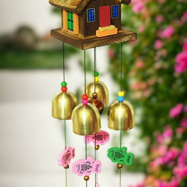 PARADIGM PICTURES fengshui Wind Chimes for Home Balcony Bedroom || Home Decoration Items (House Wind Chime)