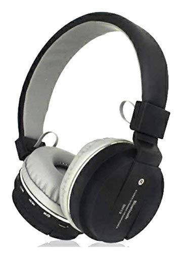 PDY FASHION ( Black SH-12 Wireless Bluetooth Over The Ear Headphone with Mic