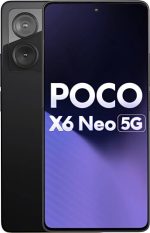 POCO X6 Neo 5G (Astral Black, 12GB RAM, 256GB Storage)