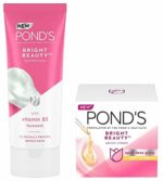 POND'S Bright Beauty SPF 15 PA Fairness Cream 50 g & Pond'S Bright Beauty Spot-Less Fairness & Germ Removal Facewash 200 G