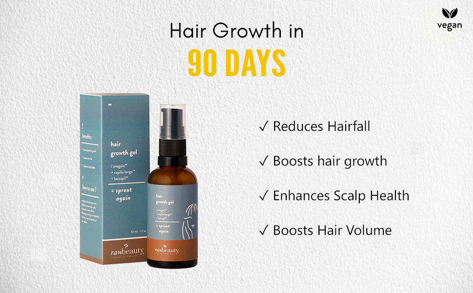 Hair growth gel