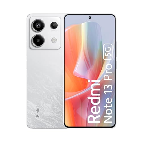 Redmi Note 13 Pro (Arctic White, 8GB RAM, 128GB Storage) | 1.5K AMOLED | 200MP Hi-Res Camera | Flagship 4nm SD 7s Gen 2 | 67W TurboCharge