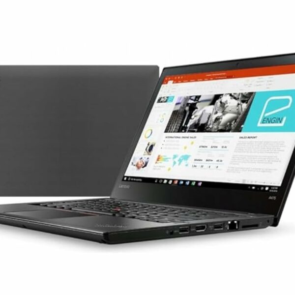 (Refurbished) Lenovo ThinkPad A475, AMD A12Pro, 16GB RAM, 512GB SSD