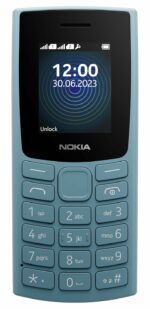 (Refurbished) Nokia 110 with Built-in UPI App and Scan & Pay Feature, MP3 Player, Rear Camera, Long-Lasting Battery, and Voice RecorderÂ | Blue