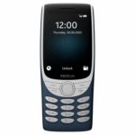 (Refurbished) Nokia 8210 4G Volte keypad Phone with Dual SIM, Big Display, inbuilt MP3 Player & Wireless FM Radio | Blue