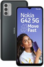 (Refurbished) Nokia G42 5G | Snapdragon® 480+ 5G | 50MP Triple AI Camera | 11GB RAM (6GB RAM + 5GB Virtual RAM) | 128GB Storage | 5000mAh Battery | 2 Years Android Upgrades | 20W Fast Charger Included | So Grey