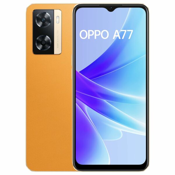 (Refurbished) OPPO A77 (Sunset Orange, 4GB RAM, 128 Storage) Without Offers