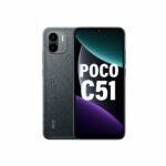 (Refurbished) POCO C51 (Power Black, 6GB RAM, 128GB Storage)