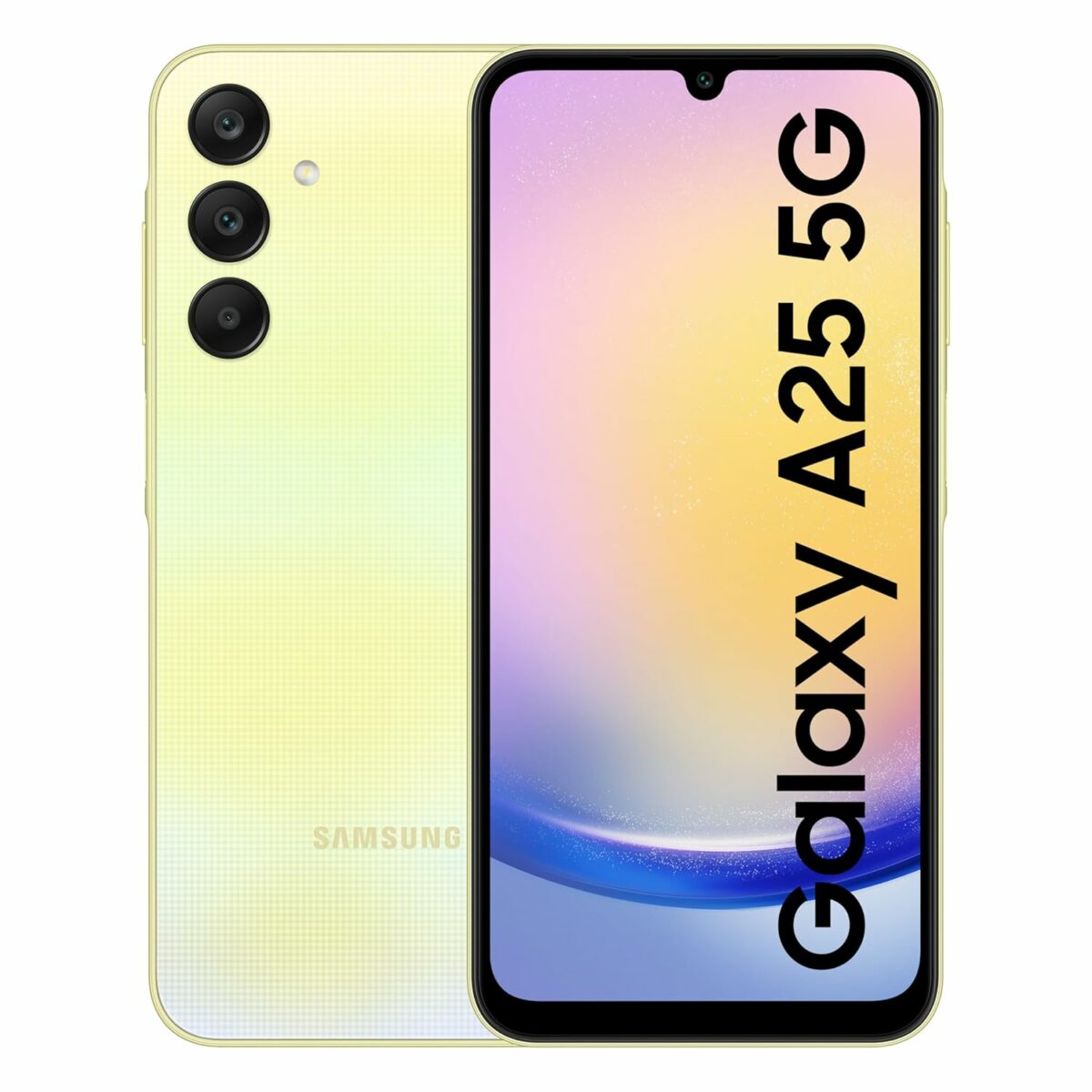 (Refurbished) Samsung Galaxy A25 5G (Yellow, 8GB, 128GB Storage) | 50 MP Main Camera | Android 14 with One UI 6.0 | 16GB Expandable RAM | Exynos 1280 | 5000 mAh Battery