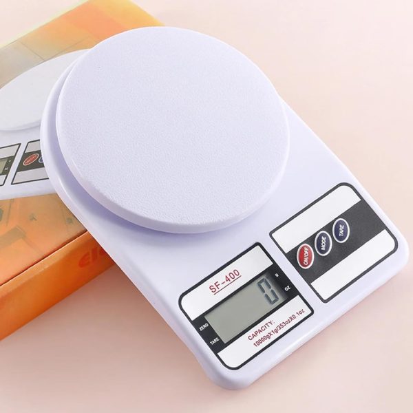 SKADIOO Weighing scale, Weight Machine for Kitchen, Kitchen Weighing Scale,SF-400 Weight Machine for Shop, Food Weighing Scale, Multipurpose Portable Electronic Digital Weighing Scale Weight Machine