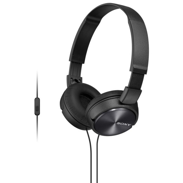 SONY-MDRZX310AB BLACK SONY OVER - HEAD BUILT IN MIKE HEADPHONES