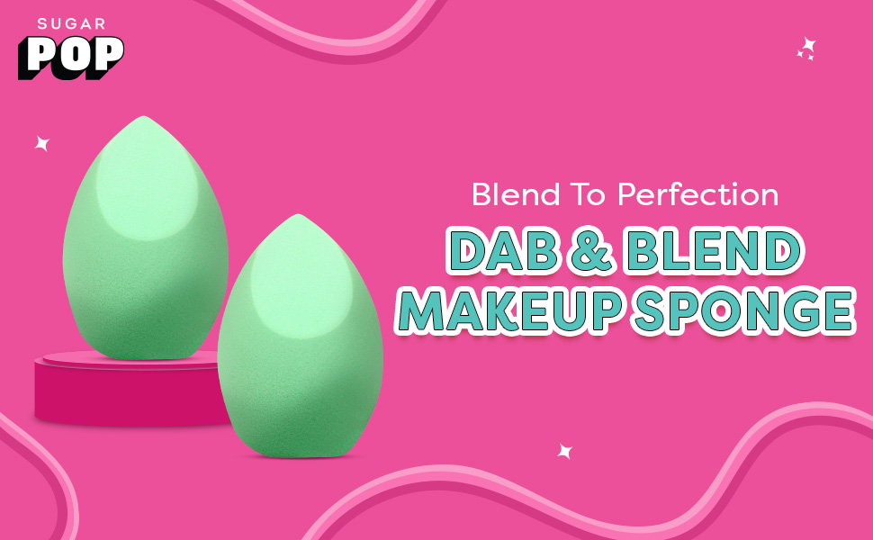 SUGAR POP Dab & Blend Makeup Sponge