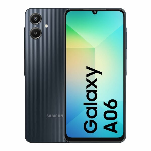 Samsung Galaxy A06 (Black, 4GB RAM, 128GB Storage)| 50 MP Main Camera| Upto 8GB RAM with RAM Plus| MediaTek Helio G85| 5000 mAh Battery Knox Vault: Security & Privacy| Fingerprint Sensor