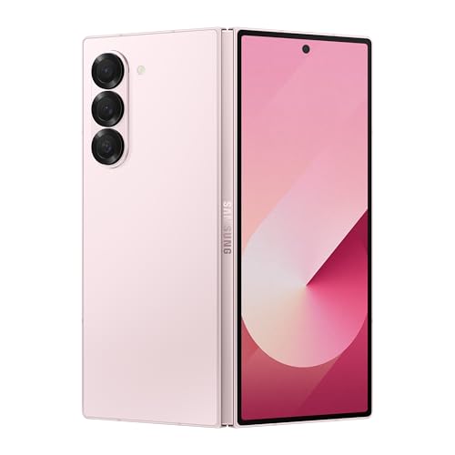 Samsung Galaxy Z Fold6 5G AI Smartphone (Pink, 12GB RAM, 256GB Storage)