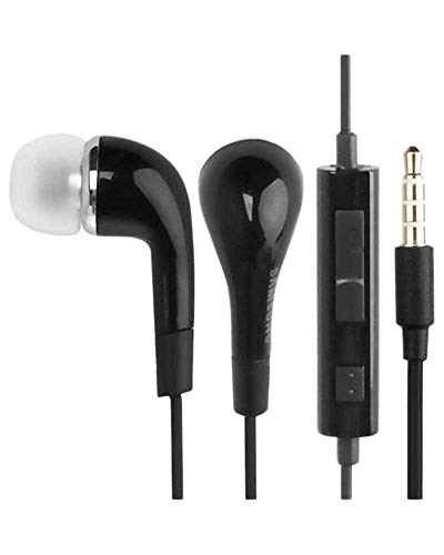 Samsung Original EHS64 Wired in Ear Earphones with Mic, Black