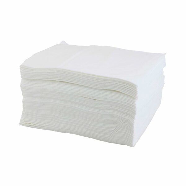 Sassyvilla 150 pcs Disposable Face towel Biodegradable White Hairdressing Towels. Salon Barbershop Salon Spa Use Travelling Beauty Parlour Hotel Use Non Woven Facial Tissue 75 GSM | 12" X 12"in