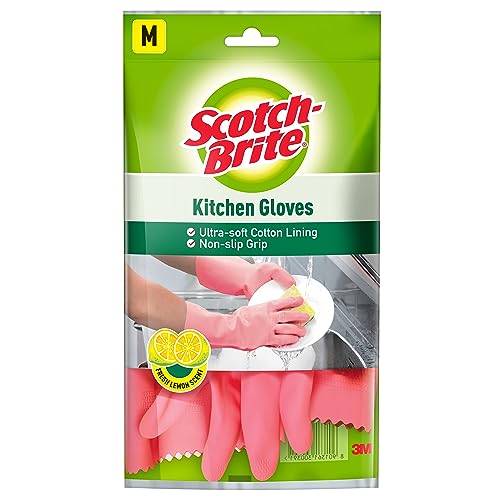 Scotch-Brite ® Rubber Kitchen Gloves Medium