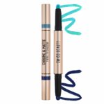 Swiss Beauty Chrome & Matte Twin Eyeshadow Stick | Mix of Matte and Shimmer | Easy to blend, non creasing eyeshadow | 24 Hour Stay | Shade-Aqua Moon, 2g