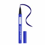 Swiss Beauty Colour Me Bright Matte finish Sketch Eyeliner with soft pen tip applicator | Quick Drying | Waterproof, smudge-proof eyeliner | Shade - Obsessive Blue, 0.7ml