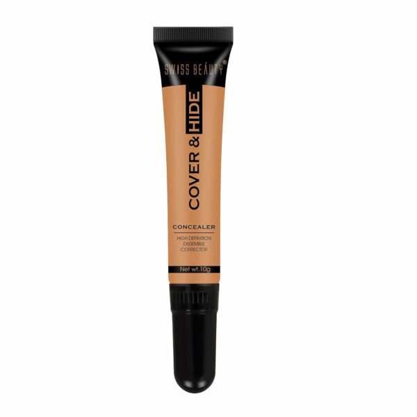 Swiss Beauty Cover & Hide Concealer | Lightweight | Long-Lasting | Blendable | Shade - Butter Scotch, 10gm