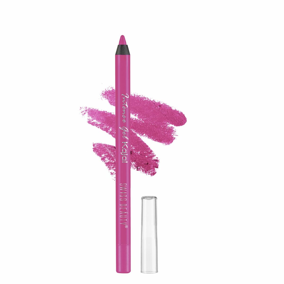 Swiss Beauty Intensegel Kajal Eyeliner, Eye Makeup, Electric Pink, 1.2G